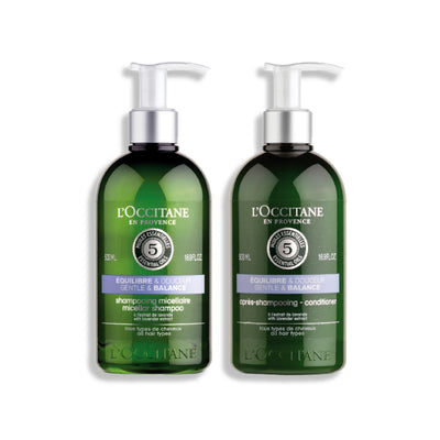 [Online Exclusive] Gentle and Balance Shampoo & Conditioner Bundle Set - Sensitive Scalp