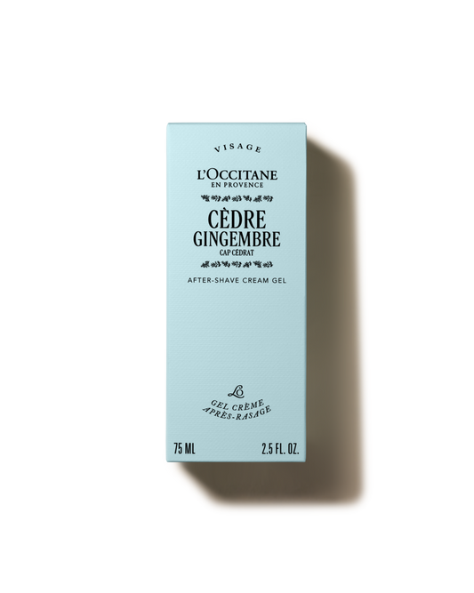 Cèdre Gingembre after-shave cream gel