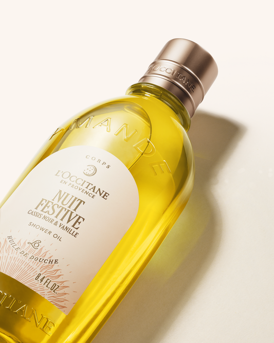 Nuit Festive shower oil