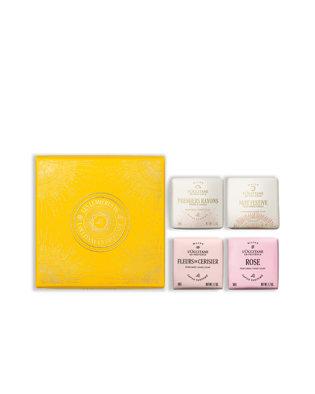 L'Occitane Holiday Soap Quattro Set