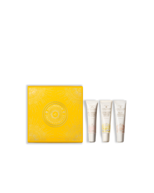 L'Occitane Holiday Kiss & Kiss Your Lips Set