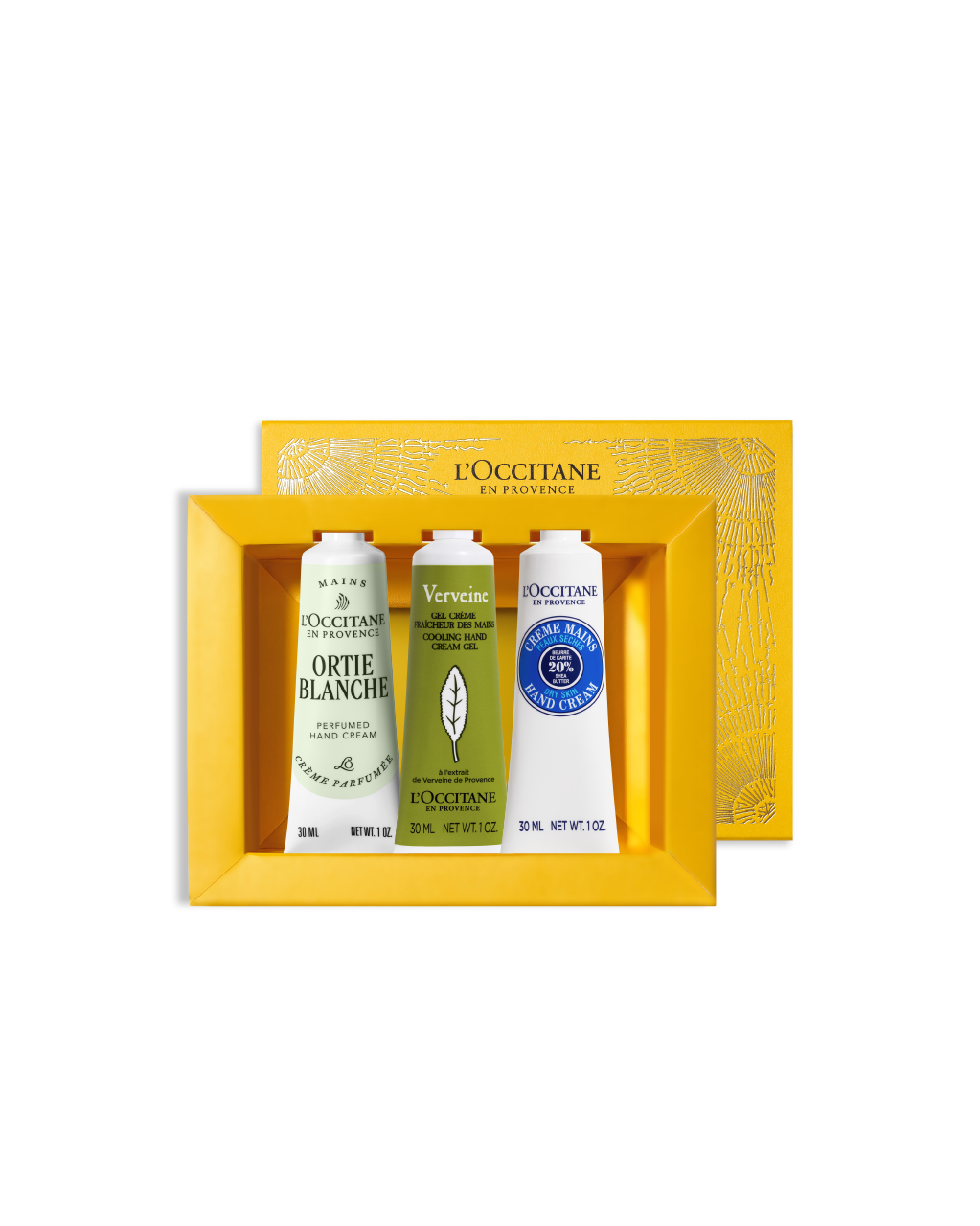 L'Occitane Holiday Trio Greenery Hand Cream Set