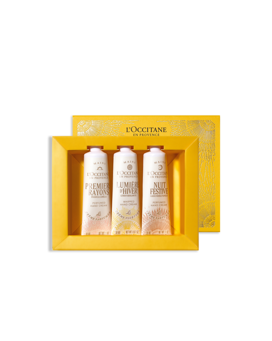 L'Occitane Holiday A Day in Provence Trio Hand Cream Set