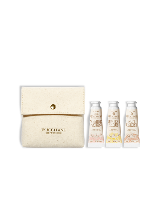 L'Occitane Holiday A Day in Provence Mini Hand Cream Trio Set