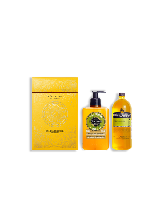 L'Occitane Holiday Verbena Liquid Soap Duo Set
