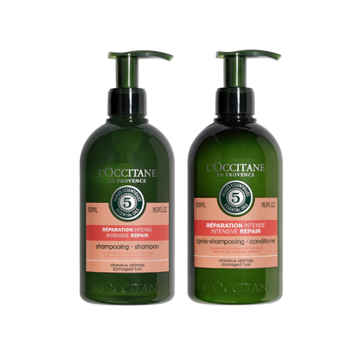 [Online Exclusive] Intensive Repair Shampoo & Conditioner Bundle Set - 5 Essential Oils