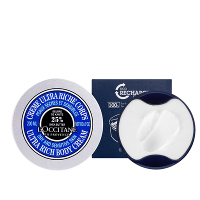 [Online Exclusive] Shea Butter Ultra Rich Body Cream Refill Set - Body Moisturizers (Eco-Refills)