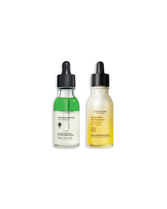 Anti-Hair Loss & Immortelle Pro-Youth Duo Set