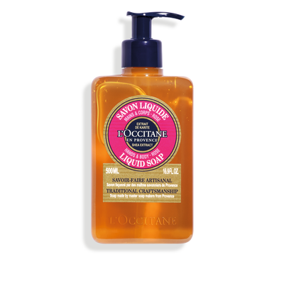 Shea Rose Liquid Soap - Shower