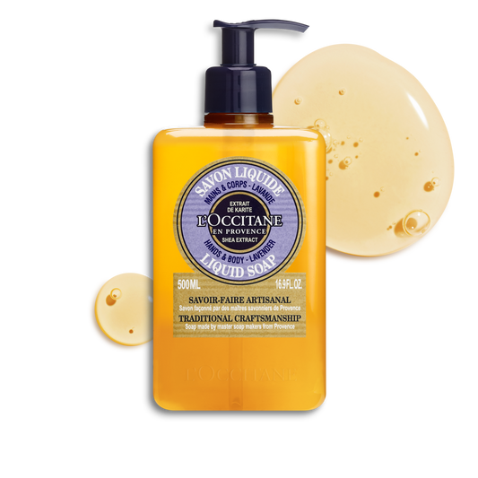 Shea Lavender Liquid Soap
