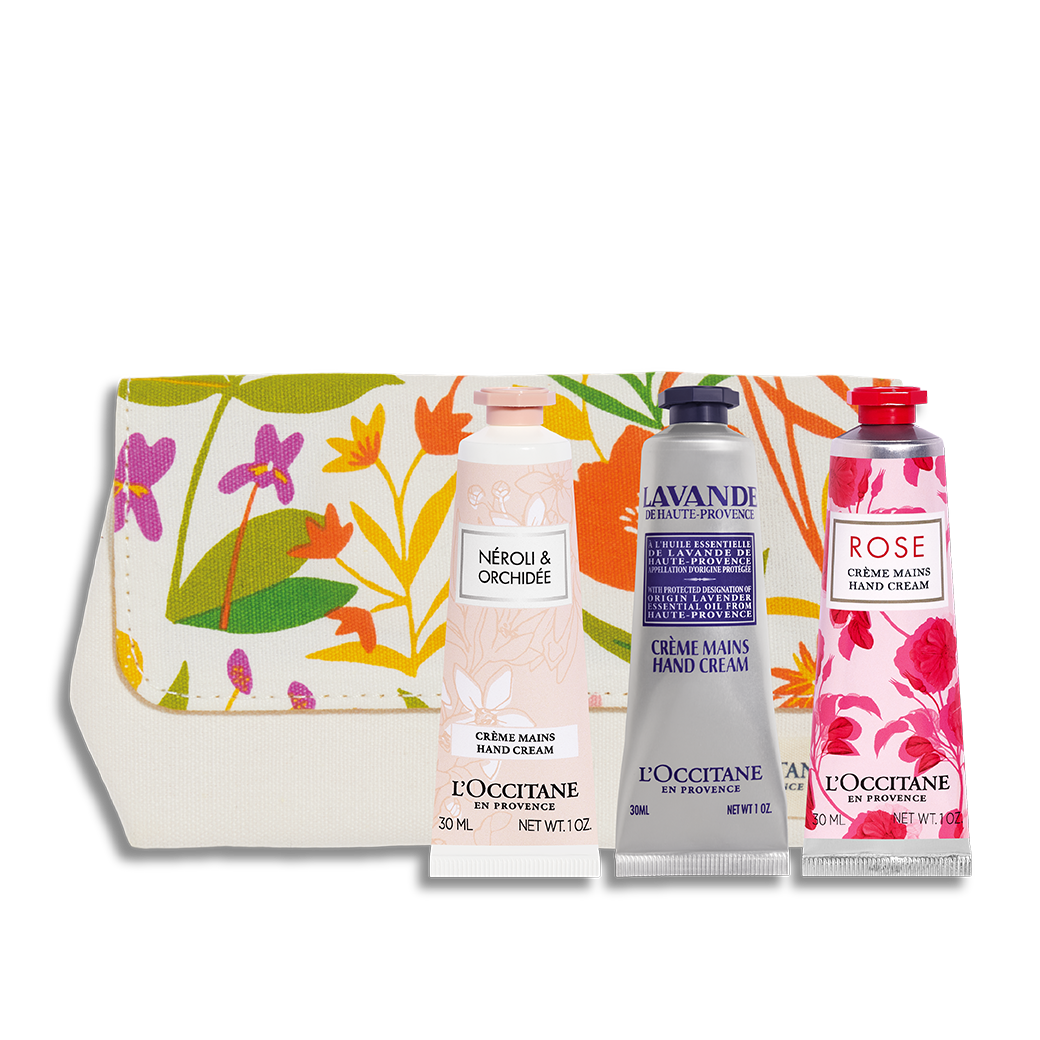 Buy Exclusive] Floral Hand Cream Trio Set L'Occitane TH