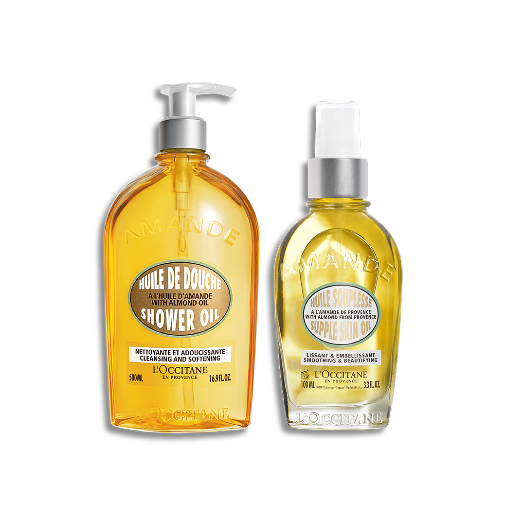 Buy Almond Shower Oil & Almond Supple Skin Oil Set L'Occitane TH