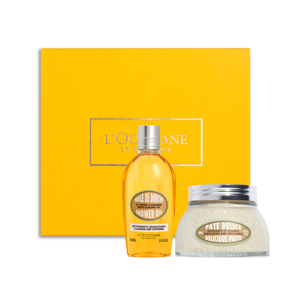 Almond Shower Oil & Almond Delicious Paste Gifts L'Occitane TH