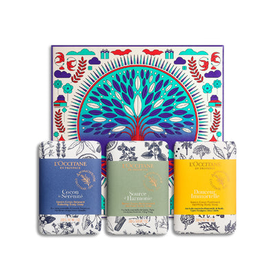 [Online Exclusive] Aroma Relaxing Soap Set - Holiday 2023