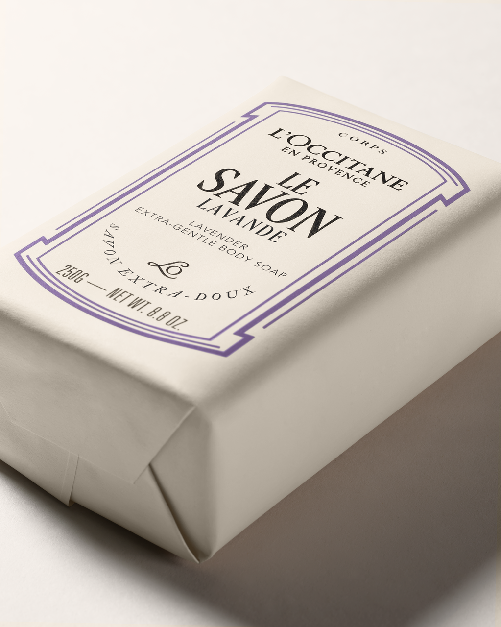 Shea Lavender Extra-gentle Body Soap - Illustration 1