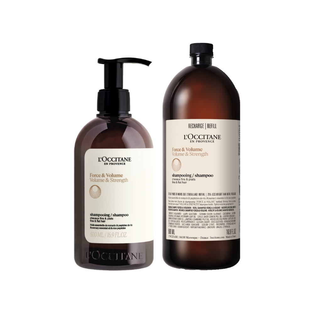 [Online Exclusive] Volume & Strength Shampoo Refill Set