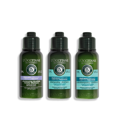 [Online Exclusive] Purify Freshness with Gentle & Balance Haircare Set - Sulfate-Free