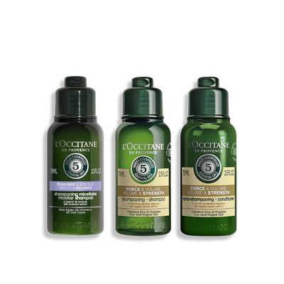 [Online Exclusive] Strength & Volume with Gentle & Balance Haircare Set - 5 Essential Oils