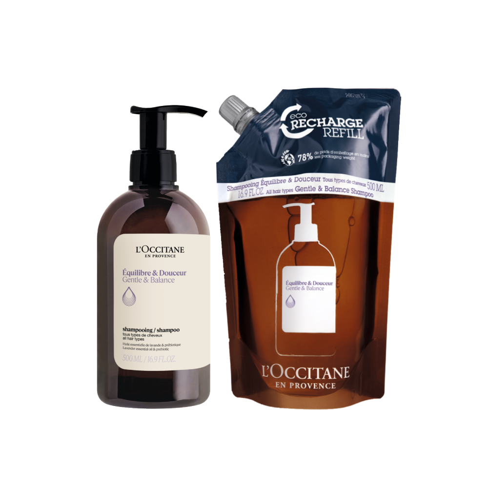 [Online Exclusive] Gentle & Balance Shampoo Refill Set