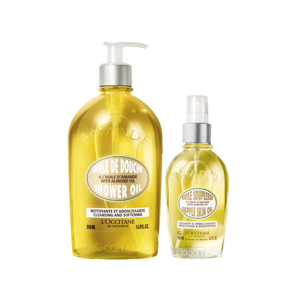 [Online Exclusive] Almond Shower Oil & Supple Skin Oil