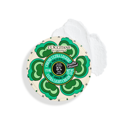 Holiday Shea Sparkling Leaves Light Whipped Body Cream - Limited Edition - Shea Sparkling Leave