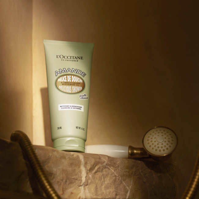 Almond Whipped Shower Cream