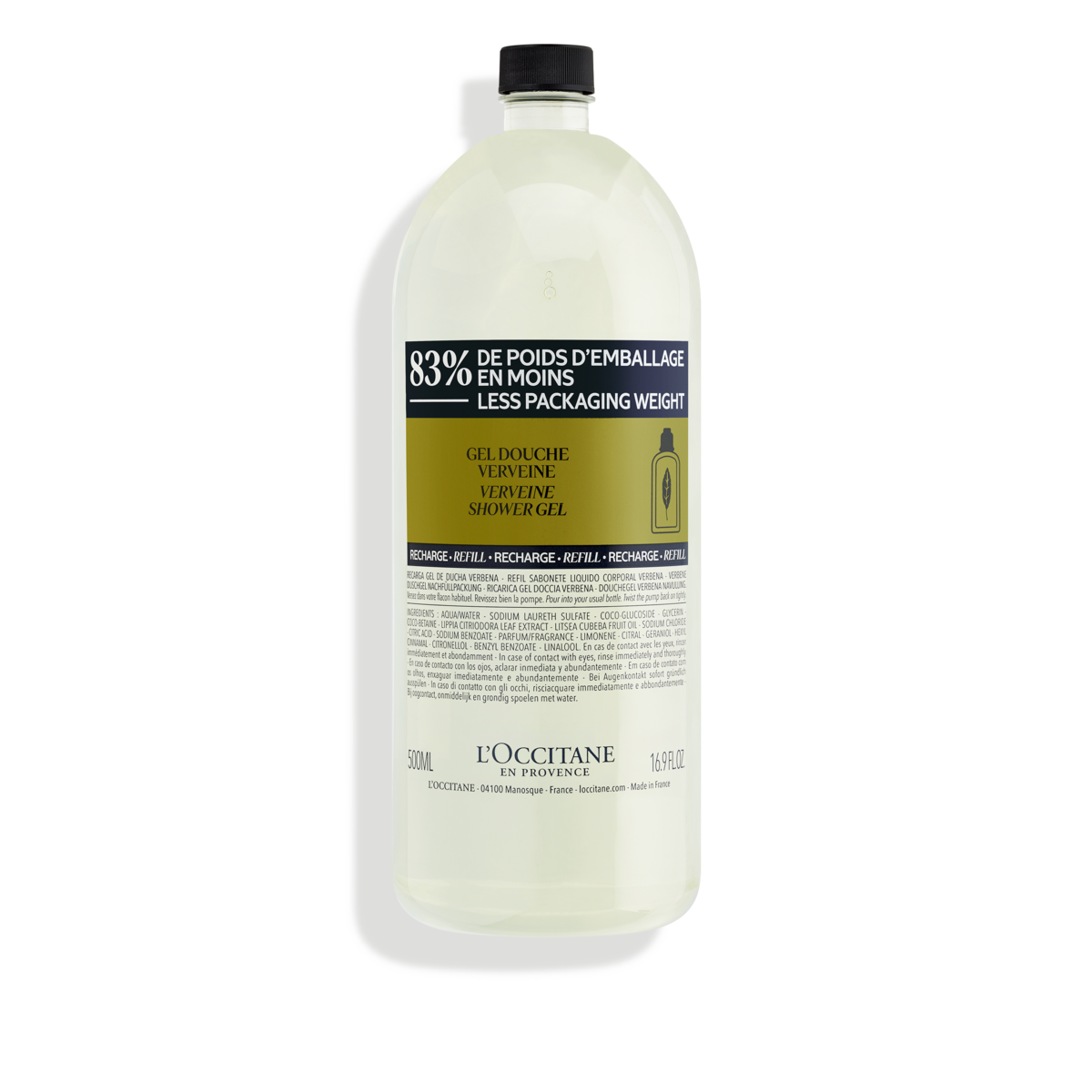 Verbena Shower Gel Refill (500 ml)