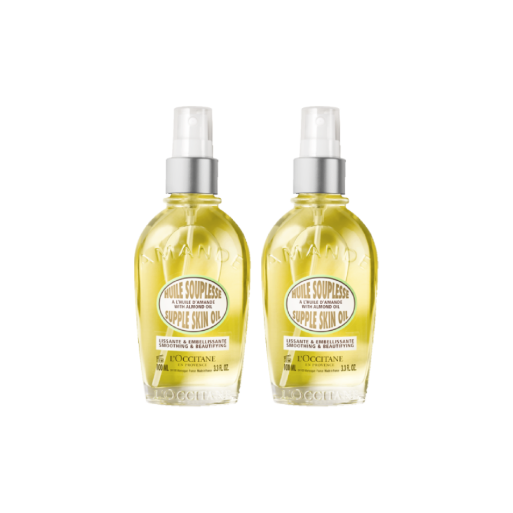 [Online Exclusive] Almond Supple Skin Oil Duo Set