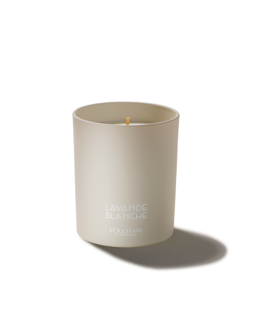 White Lavender Candle