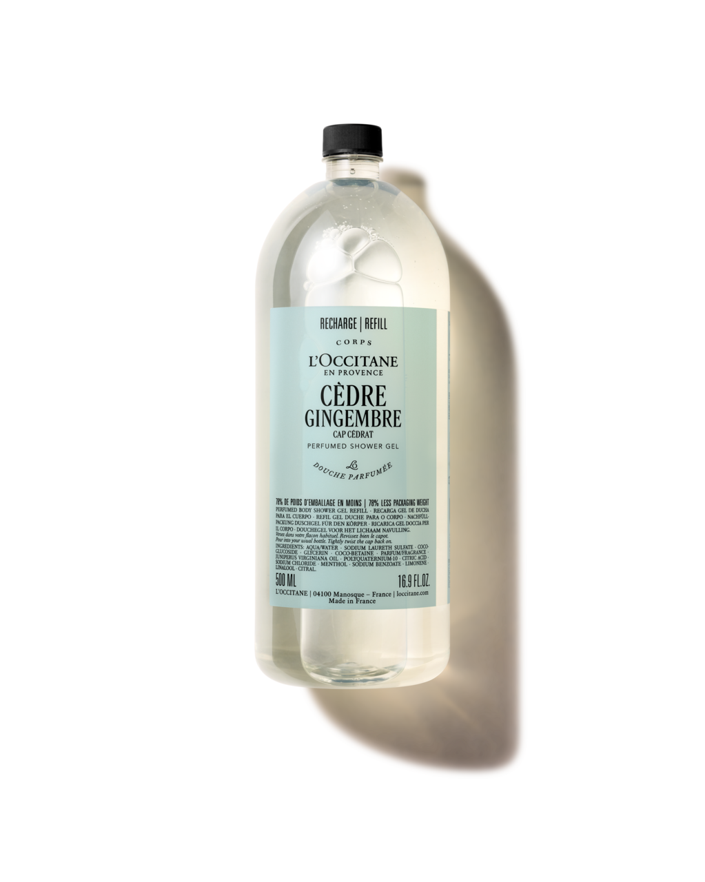 Cèdre Gingembre Perfumed Shower Gel Refill - Illustration 1