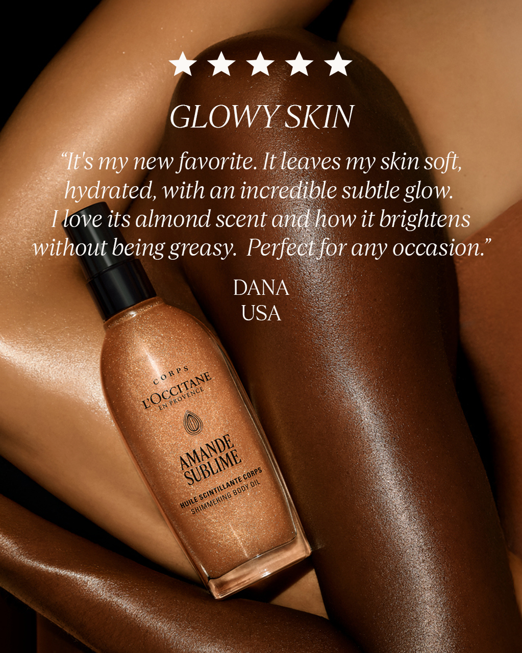 Almond Shimmering Body Oil
