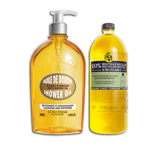[Online Exclusive] Almond Shower Oil Duo Set
