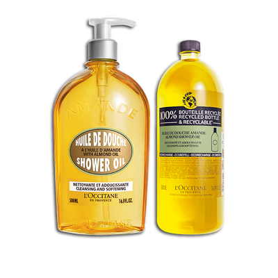 [Online Exclusive] Almond Shower Oil Duo Set - Online Exclusive