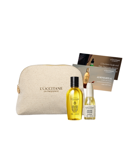 [Online Exclusive] Almond Bath & Body Trial Set