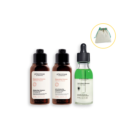 Intensive Repair Hair Care Mini Set & Anti-Hair Loss Serum - Mid-Year Sale