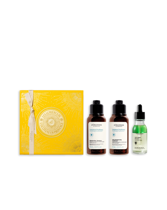 [Online Exclusive] Purify & Freshness Hair Care Mini Set & Anti-Hair Loss Serum