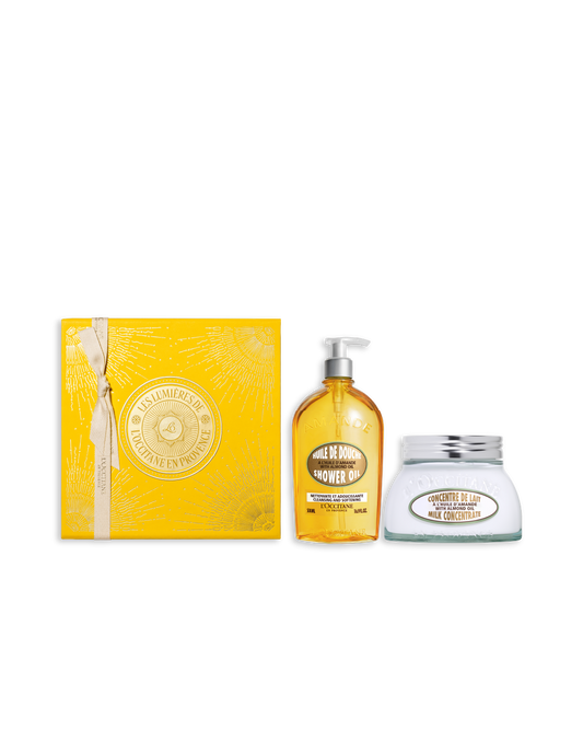 [Online Exclusive] Almond Shower Oil Set