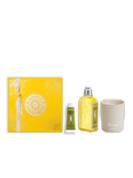 L'Occitane Holiday Verbena Candle & Body Care Set