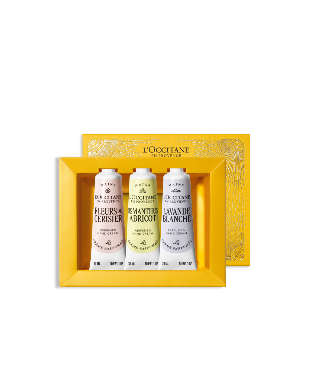 L'Occitane Holiday Trio Flora Hand Cream Set