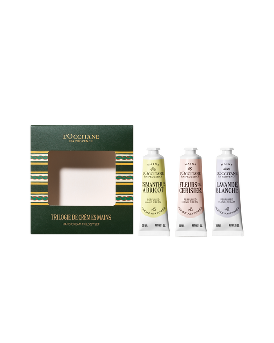 Holiday Floral Hand Cream Trio Set