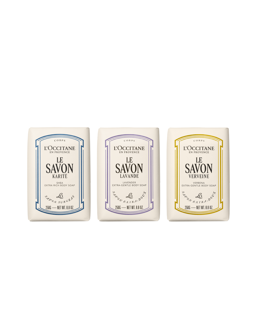 Holiday Shea Butter Soap Trio Set - Illustration 2
