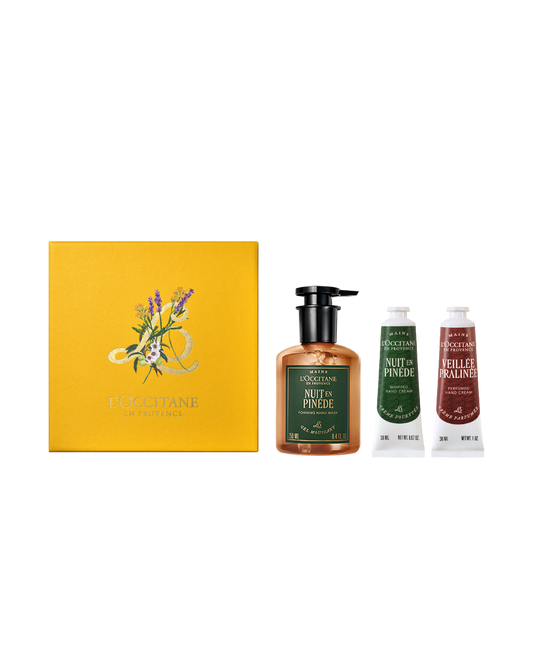 Holiday Nuit en Pinède Liquid Soap with Hand Cream Duo Set