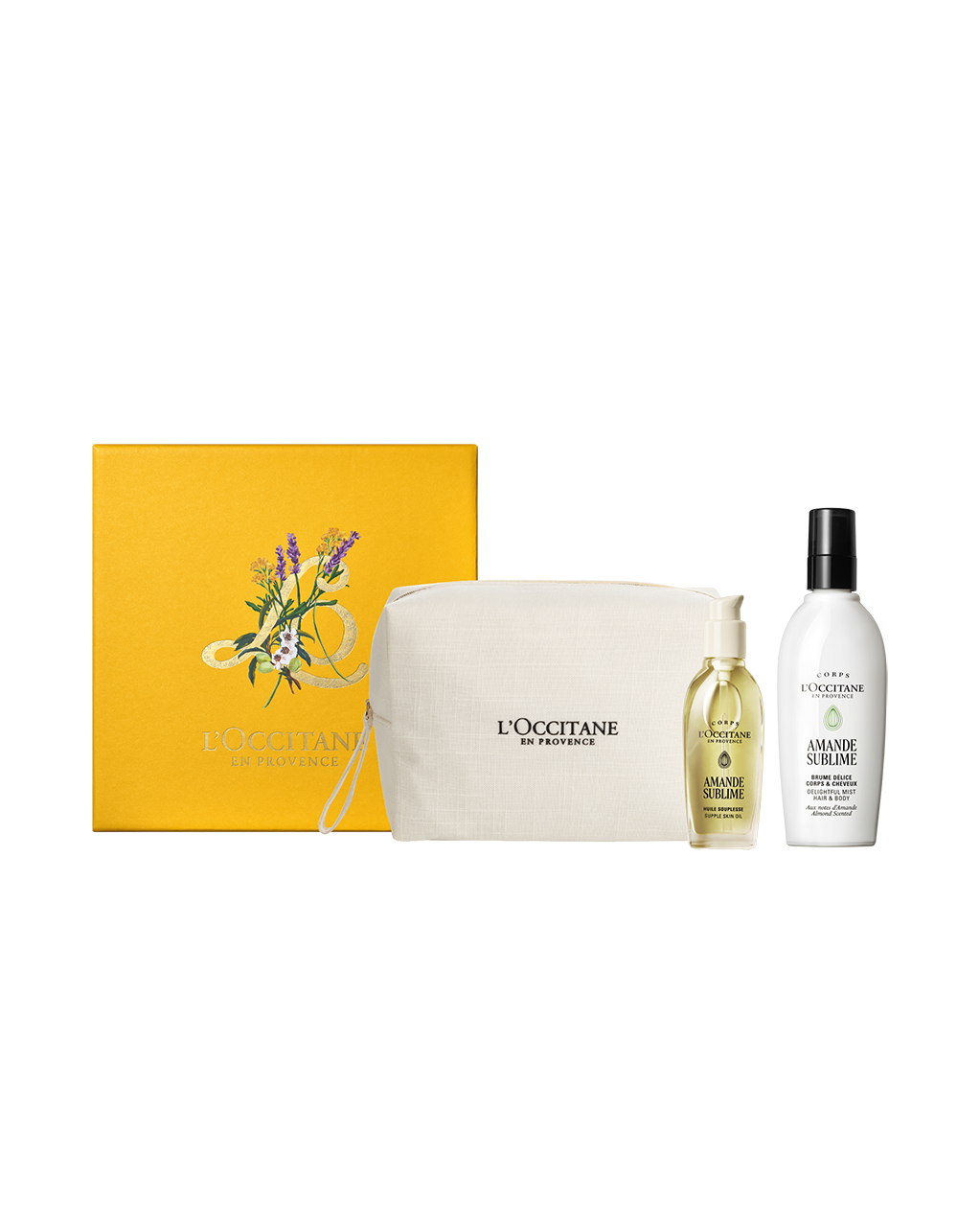 [Online Exclusive] Almond Hair & Body Mist with Almond Body Oil Travel Size - Image 1
