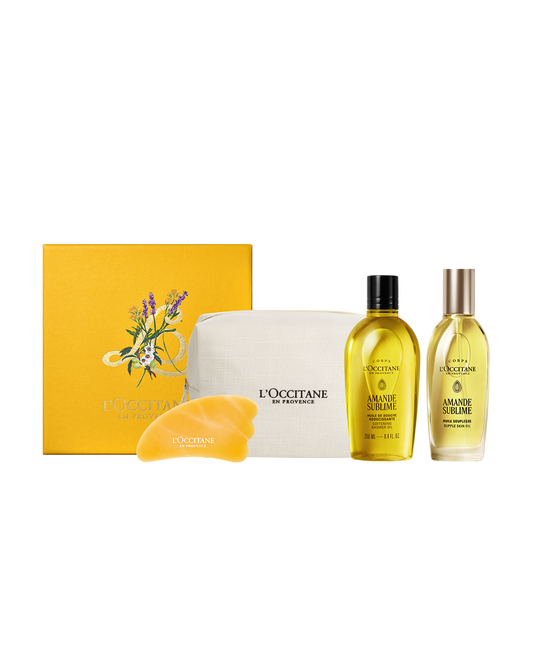 [Online Exclusive] Almond Shower Oil & Body Oil Set