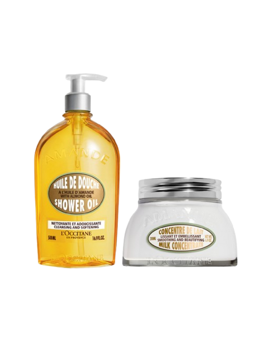 [Online Exclusive] Almond Shower Oil Set