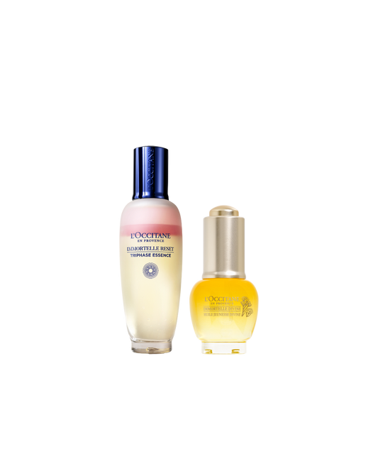 [Sale] Immortelle Reset Triphase & Divine Oil Duo Set