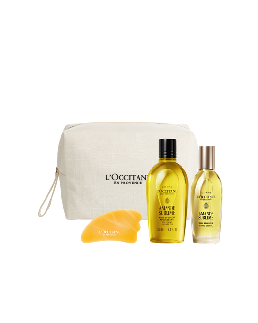 [Online Exclusive] Almond Shower Oil & Body Oil Set