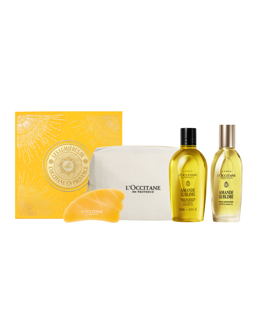 [Online Exclusive] Almond Shower Oil & Body Oil Set - Image 1