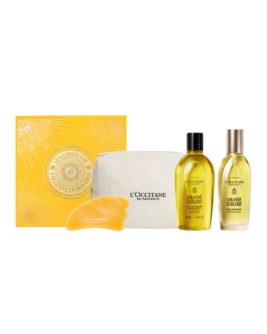 [Online Exclusive] Almond Shower Oil & Body Oil Set