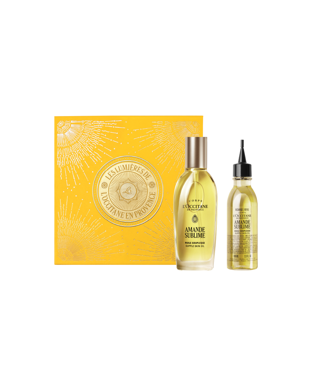 [Online Exclusive] Almond Body Oil Refill Set - Image 1